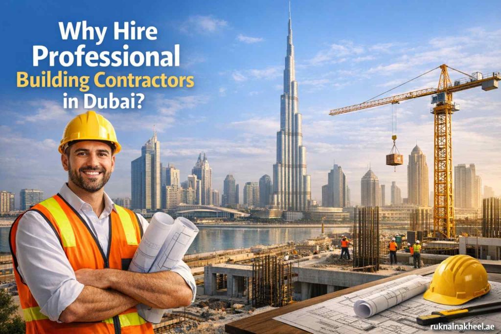 Why Hire Professional Building Contractors in Dubai?