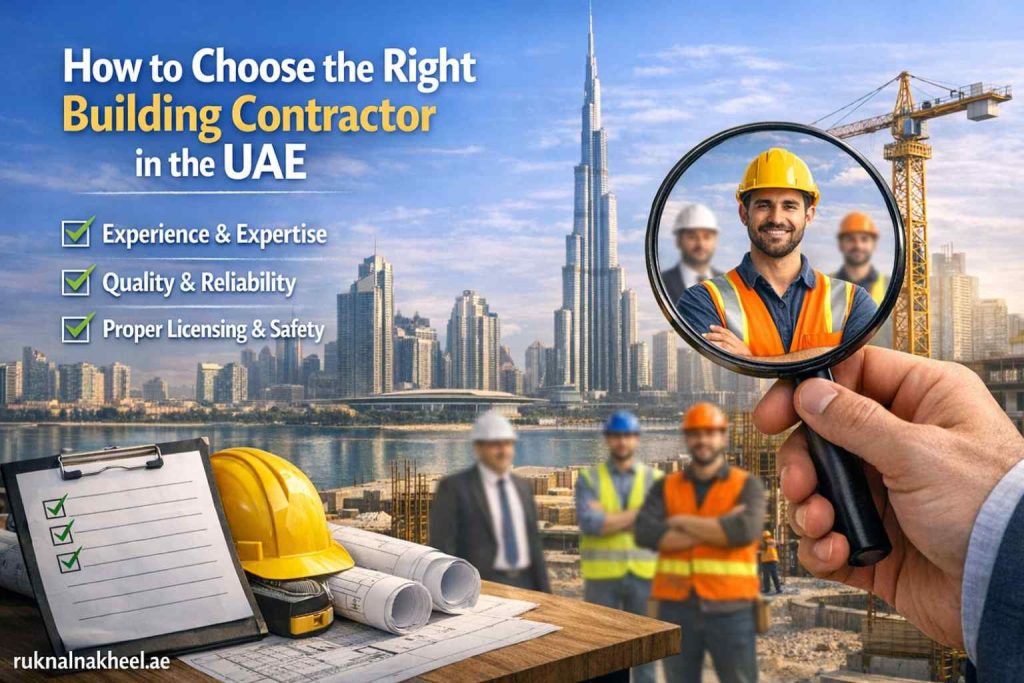 How to Choose the Right Building Contractor in the UAE